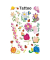 56691 Tattoo Blumen fbg.