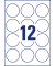 Etiketten L3416-10 weiß 60,0 x 60,0 mm
