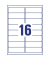 L7562-25 wette Folienetiketten 99,1x33,9m tra