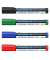Boardmarker-Set Maxx 290, 129084, Etui, 4-farbig sortiert, 2-3mm Rundspitze