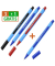3+1 GRATIS: 3 Kugelschreiber Slider Edge blau Schreibfarbe farbsortiert + GRATIS 1 Kugelschreiber Slider Edge blau