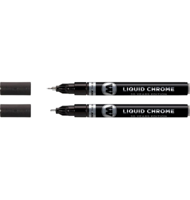 LIQUID CHROME™ Acrylstifte chrom 1,0, 2,0 mm