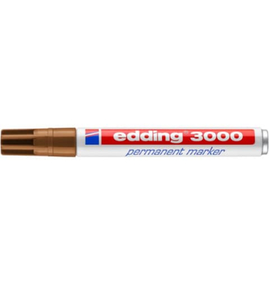 Permanentmarker 3000 ocker 1,5-3mm Rundspitze