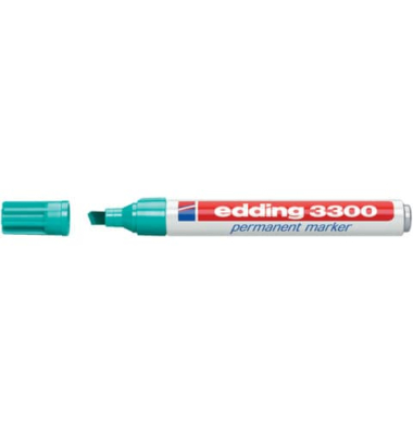 Permanentmarker 3300, 4-3300014, St&uuml;ck, t&uuml;rkis, 1-5mm Keilspitze