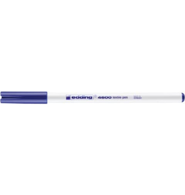 Wäschemarker 4600 blau 1mm Rundspitze