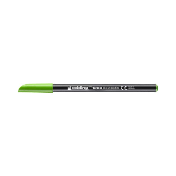 10 Stück Edding Faserschreiber 1200 hellgrün 0,5-1mm 4004764033317 Edding