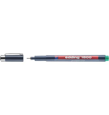Fineliner 1800 profipen grün 0,35 mm