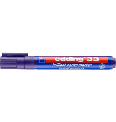 Permanentmarker 33 violett 1-5 mm Keilspitze