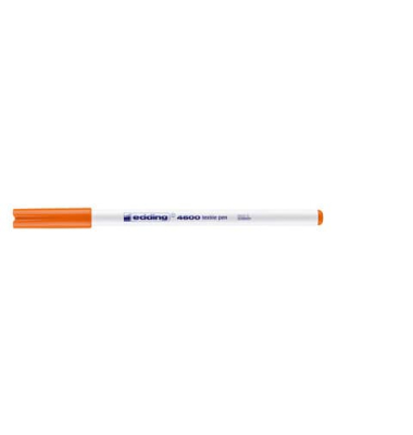 Wäschemarker 4600 orange 1mm Rundspitze