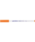Wäschemarker 4600 orange 1mm Rundspitze