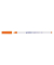 Wäschemarker 4600 orange 1mm Rundspitze