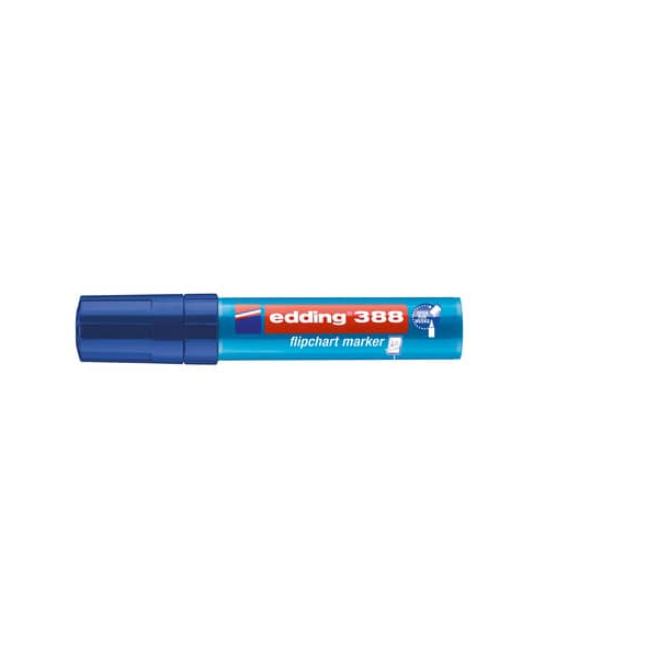 4004764105533 - Flipchartmarker 388 4388003 Stift blau 4-12mm Keilspitze 4004764105533 Edding