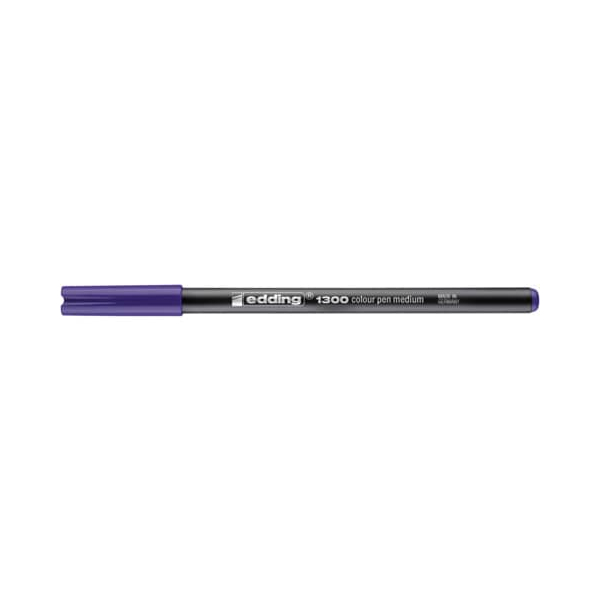 10 Stück Edding Faserschreiber 1300 violett 2mm  4004764288182 Edding