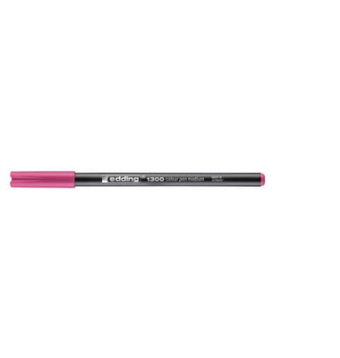 Faserschreiber 1300 color pen rosa 2mm Rundspitze