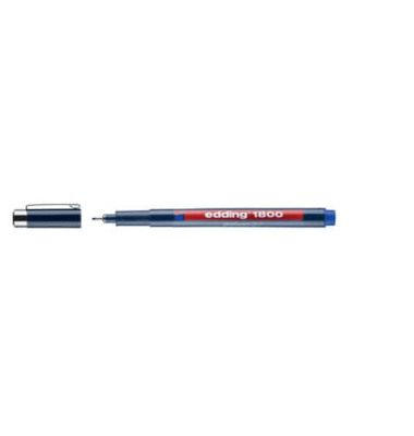 Fineliner 1800 profipen, 4-180007003, nachtblau (Schreibfarbe: blau), 0,7mm