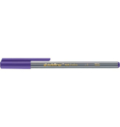 Fineliner 55 fine, 55-008, schwarz-weiss gestreift (Schreibfarbe: violett), 0,3mm