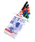 Permanentmarker-Set 404, 4-404999, Pack, 4-farbig sortiert, 0,75mm Rundspitze