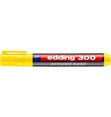 Permanentmarker 300 gelb 1,5-3mm Rundspitze