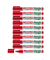Permanentmarker 22 EcoLine, 4-22002, Pack, rot, 1-5mm Keilspitze