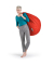 BeanBag Easy XL Sitzsack rot