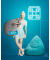 Beanbag Fluffy L Sitzsack blau