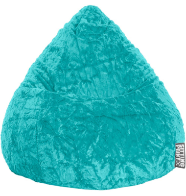 Beanbag Fluffy XL Sitzsack blau