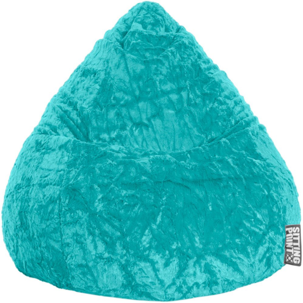 4005380317058 - Beanbag Fluffy XL Sitzsack blau 4005380317058 SITTING POINT 4005380317058 - Beanbag Fluffy XL Sitzsack blau 4005380317058 SITTING POINT