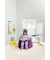 Beanbag Fluffy L Sitzsack lila