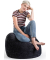 Beanbag Fluffy XL Sitzsack schwarz