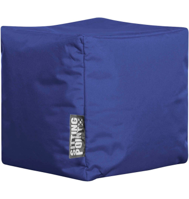 Cube SCUBA Sitzsack blau