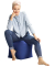 Cube SCUBA Sitzsack blau