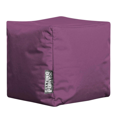 Cube SCUBA Sitzsack lila