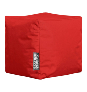 Cube SCUBA Sitzsack rot