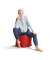 Cube SCUBA Sitzsack rot