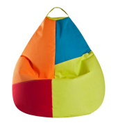 Harlekin XL Sitzsack bunt