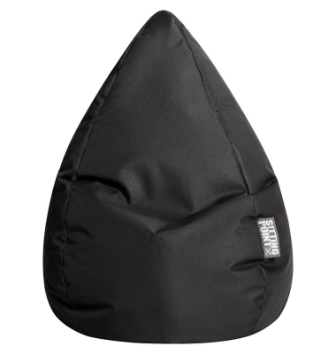 BeanBag BRAVA® L Sitzsack schwarz