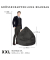 BeanBag BRAVA® XXL Sitzsack schwarz