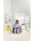 Beanbag Fluffy L Sitzsack grau