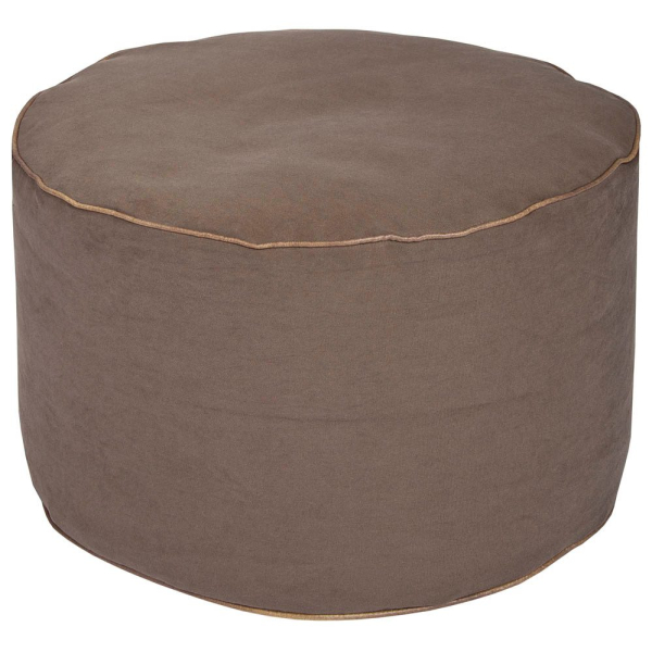 4005380404895 - Hocker JAMIE DotCom Canvasoptik Ø 500 x H 300 mm braun 4005380404895 - Hocker JAMIE DotCom Canvasoptik Ø 500 x H 300 mm braun