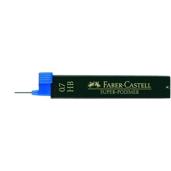 4005401000266 - FABER-CASTELL SUPER-POLYMER Feinminen-Bleistiftminen schwarz HB 07 mm 12 St 4005401000266 - FABER-CASTELL SUPER-POLYMER Feinminen-Bleistiftminen schwarz HB 07 mm 12 St