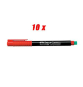 Folienstift Multimark 1513 F rot 0,6 mm 10er Etui permanent