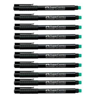 Folienstift Multimark 1513 schwarz 0,6 mm 10er Etui permanent