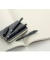 Tintenroller Basic Black Carbon, mit glänzendem Carbon Schaft