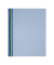 Schnellhefter 225006, A4, blau, Polyvinylchlorid (PVC), Vorderdeckel transparent