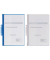 Schnellhefter 225006, A4, blau, Polyvinylchlorid (PVC), Vorderdeckel transparent