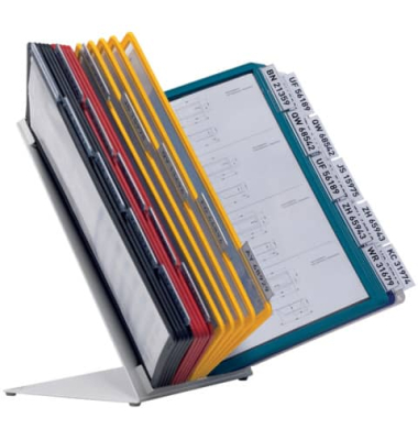 Sichttafelständer VARIO Table A4 sortiert 30 Tafeln
