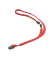 Textilband für Namensschilder rot 10mmx44cm
