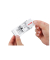 Namensschild CLASSIC 854123 30x65mm Kombiklemme si