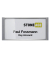 Namensschild CLASSIC 854123 30x65mm Kombiklemme si
