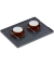 Serviertablett CoffeePointTray  24,2x32,9cm anthrazit Kunststoff